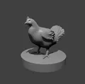 Chicken Familiar - Mô hình in 3D - Thumbnail 1