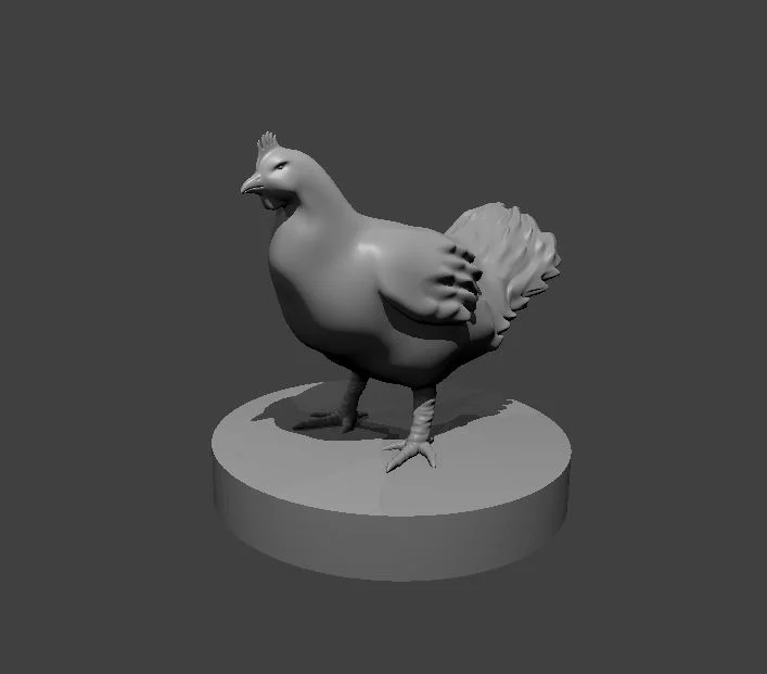 Chicken Familiar - Mô hình in 3D