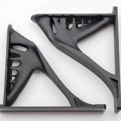 Giá đỡ kệ được tối ưu hóa topo, mượt mà - Mặt sau phẳng & dày hơn, thân mượt mà