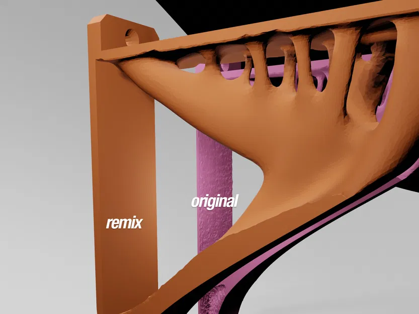 Giá đỡ kệ được tối ưu hóa topo, mượt mà - Mặt sau phẳng & dày hơn, thân mượt mà - Image 4