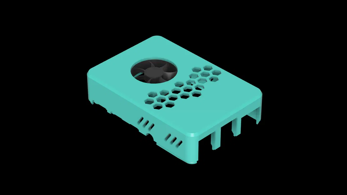 Nắp Vỏ Raspberry Pi 4 Hazi + Giá Đỡ Quạt Ez / Hỗ Trợ PoE-Hat - Image 7