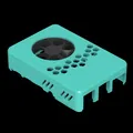 Nắp Vỏ Raspberry Pi 4 Hazi + Giá Đỡ Quạt Ez / Hỗ Trợ PoE-Hat - Thumbnail 8