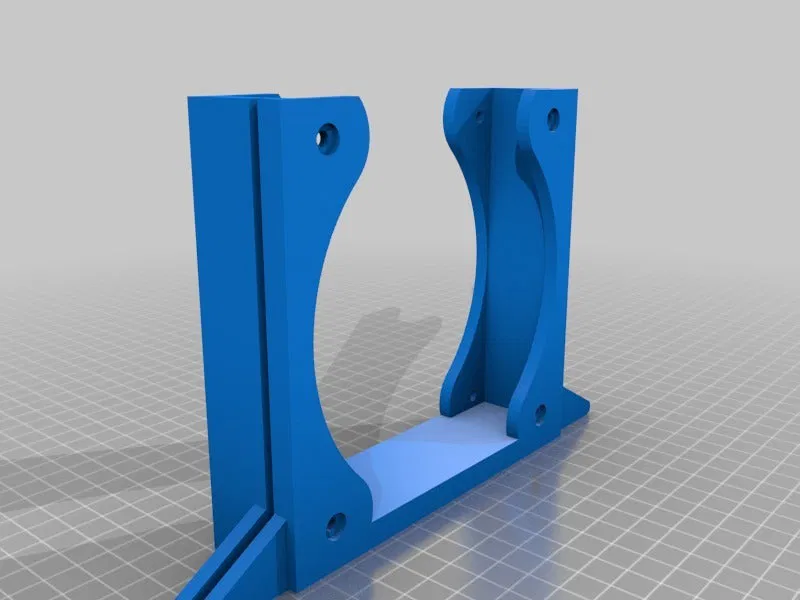 Giá đỡ quạt 120x120mm cho tủ IKEA Lack của Prusa - Image 2