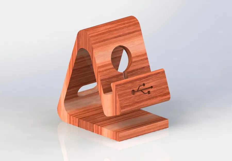 Giá đỡ điện thoại có dây sạc đảo ngược - Image 2