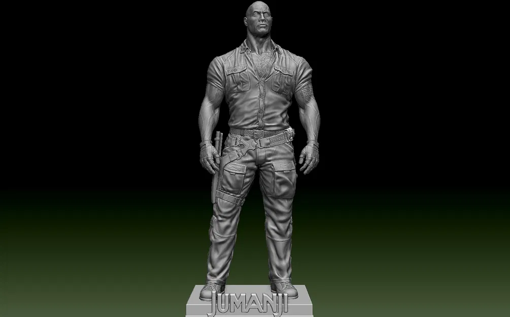 Tượng Dr. Smolder Bravestone - Dwayne Johnson - Image 1