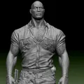 Tượng Dr. Smolder Bravestone - Dwayne Johnson - Thumbnail 2