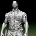 Tượng Dr. Smolder Bravestone - Dwayne Johnson - Thumbnail 3