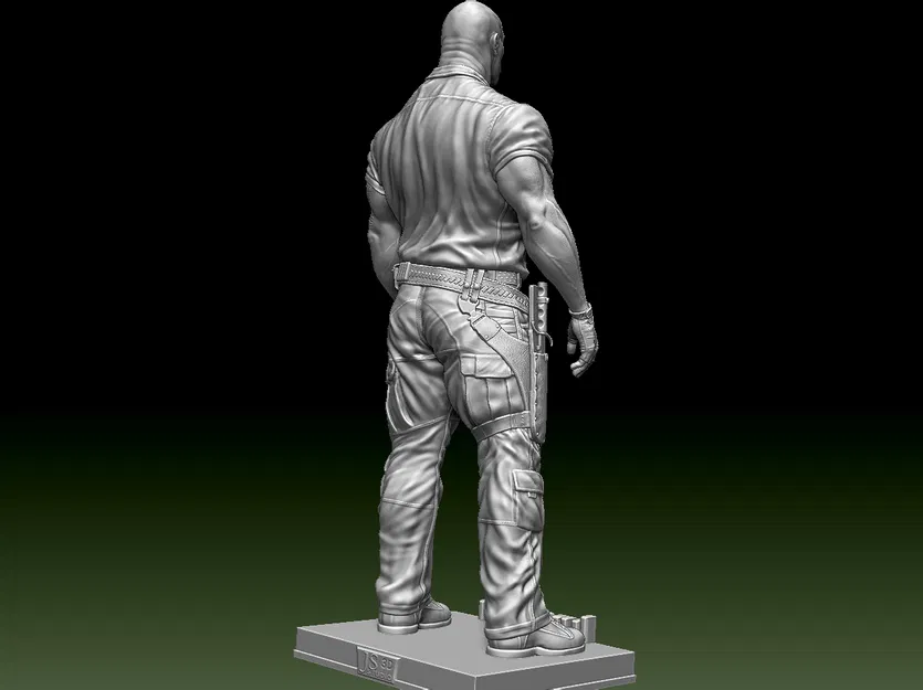 Tượng Dr. Smolder Bravestone - Dwayne Johnson - Image 7