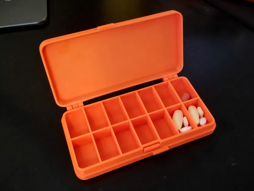Hộp đựng thuốc hàng tuần nhỏ gọn - Image 2