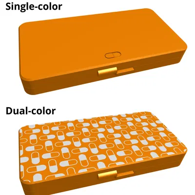 Hộp đựng thuốc hàng tuần nhỏ gọn