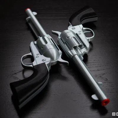 Mô Hình Súng lục Cattleman - Colt Model 1873 Single Action Army