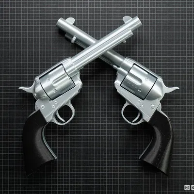 Mô Hình Súng lục Cattleman - Colt Model 1873 Single Action Army