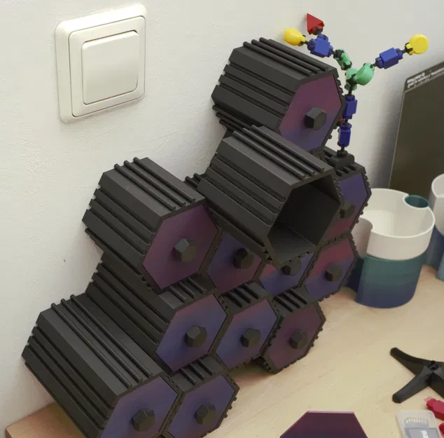 Hexabox (Hệ thống lưu trữ dạng module và khớp nối) - Image 1