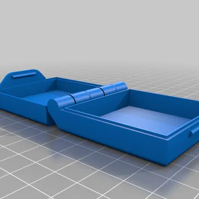 Hộp có bản lề và khóa có thể tùy chỉnh