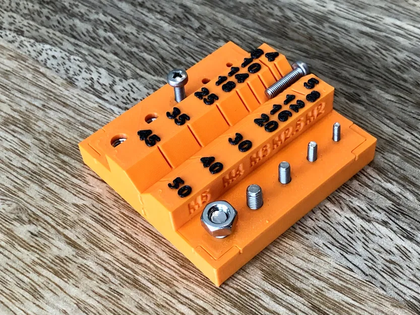 Dụng cụ đo đai ốc và vít hệ mét - Image 3