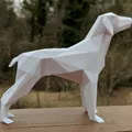 Mô Hình Chó Low Poly - Thumbnail 2