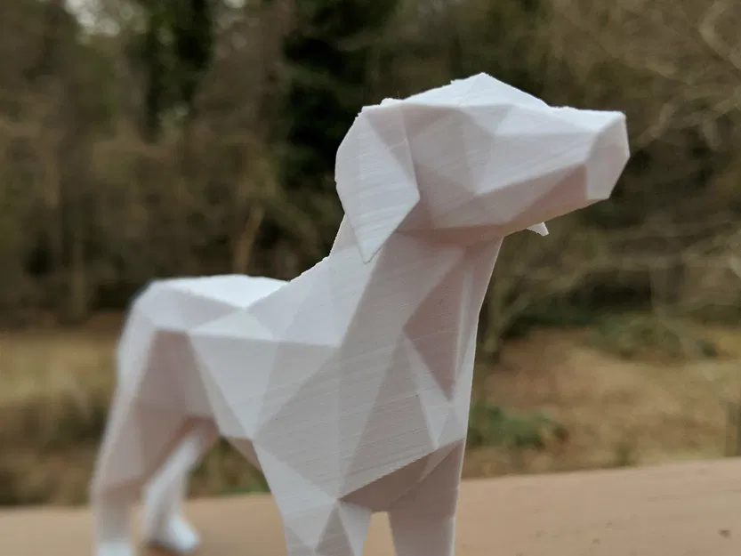 Mô Hình Chó Low Poly - Image 5