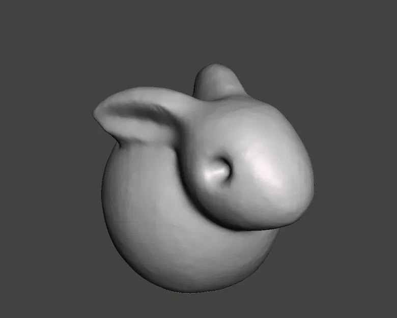 Mô Hình 3D Con Thỏ - Image 1