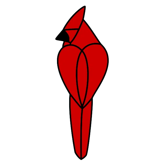 Chim Hồng Lộc - Đồ Trang Trí Cửa Sổ Kính Màu - Image 3