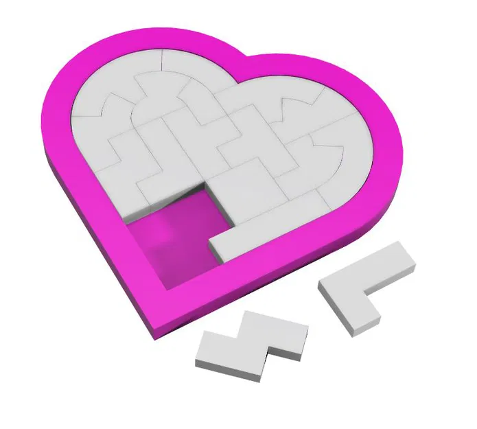 Câu đố trái tim - Thử thách trí tuệ - Image 4