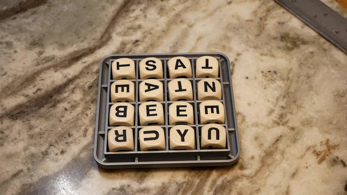 Đế Lưới Boggle (vừa khay lắc Boggle) - Image 1