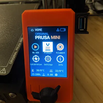 Vỏ Hộp Hiển Thị Prusa Mini Có USB