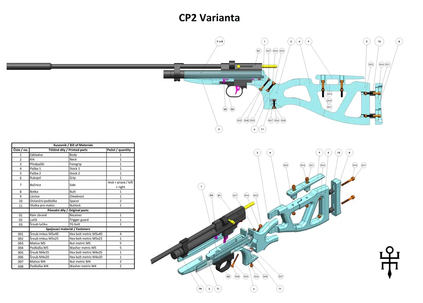 Artemis/SPA CP2 Rifle Stock v3 - Báng Súng Module - Image 4