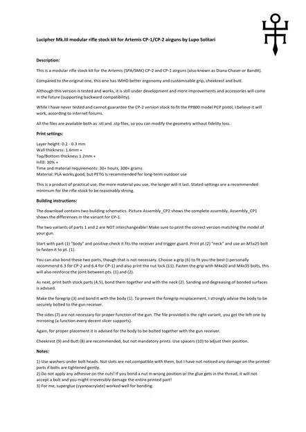Artemis/SPA CP2 Rifle Stock v3 - Báng Súng Module - Image 5