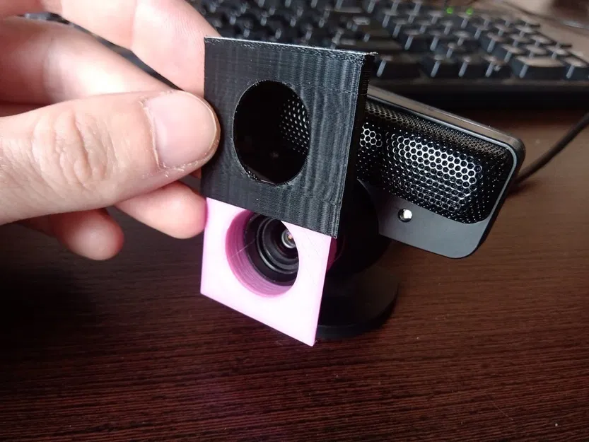 Giá đỡ DIY bộ lọc PS3 Eye cho TrackIR - Image 1