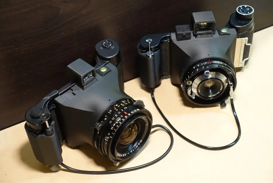 Thân máy ảnh Ligero69 cho ống kính Mamiya Press & khay phim cuộn/cắt M-mount - Image 8