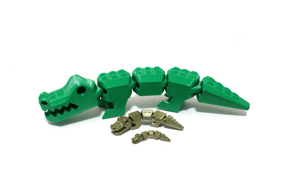 Cá sấu dẻo Flexi-gator - Image 1