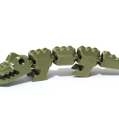 Cá sấu dẻo Flexi-gator