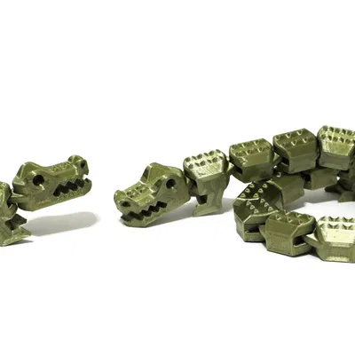 Cá sấu dẻo Flexi-gator