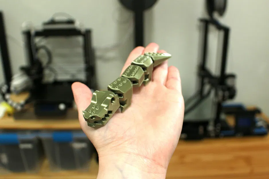 Cá sấu dẻo Flexi-gator - Image 4