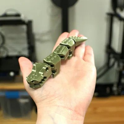 Cá sấu dẻo Flexi-gator