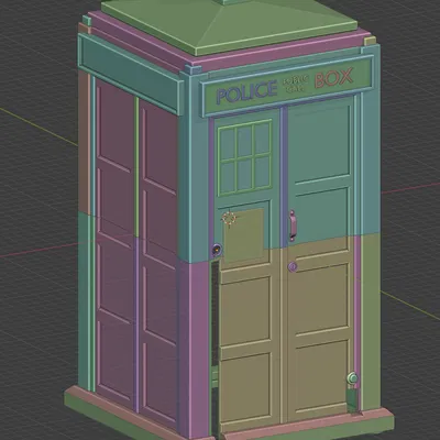 Ốp lưng Tardis cho Xbox Series X