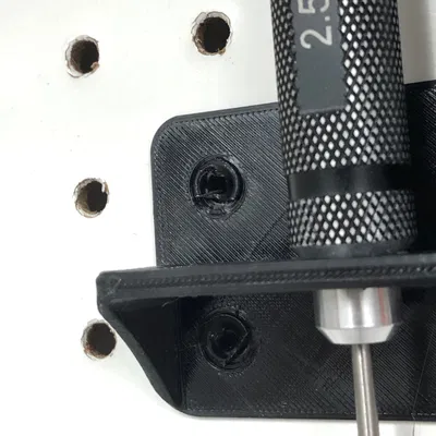 Giá giữ tua vít lục giác cho đinh tán bảng treo đồ