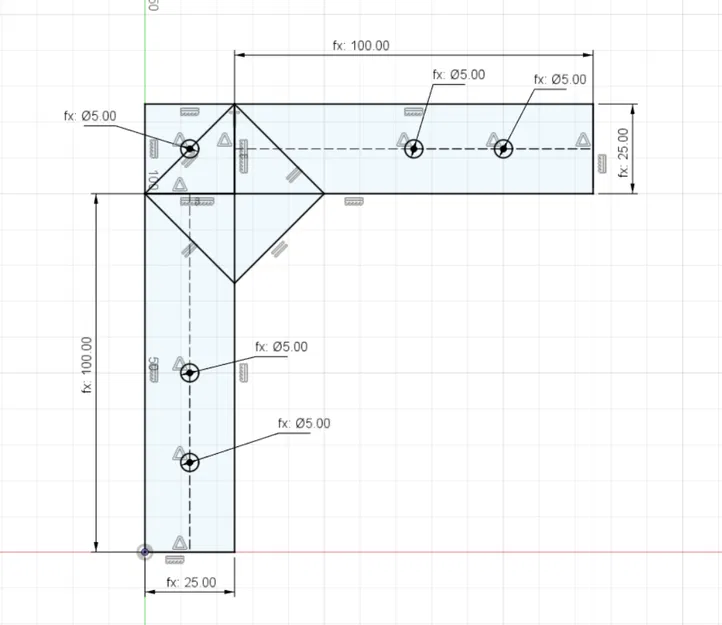 Giá đỡ góc gia cố bàn IKEA Lack - Image 2
