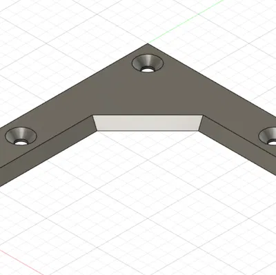 Giá đỡ góc gia cố bàn IKEA Lack