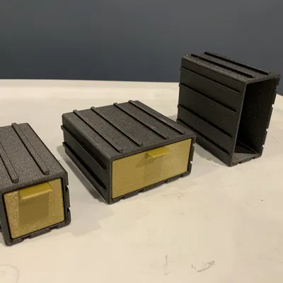 Hộp Đựng Ngăn Kéo Mô-đun Để Lưu Trữ Linh Kiện Nhỏ