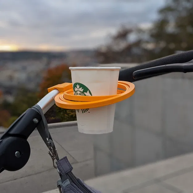 Giá đỡ cốc tự cân bằng cho xe đẩy TFK - Image 1