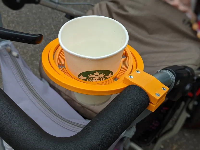 Giá đỡ cốc tự cân bằng cho xe đẩy TFK - Image 2