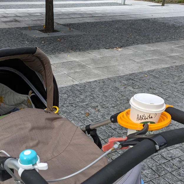 Giá đỡ cốc tự cân bằng cho xe đẩy TFK - Image 5