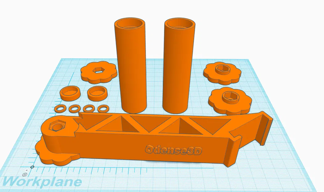 Giá đỡ Filament đôi cho PRUSA - Image 2