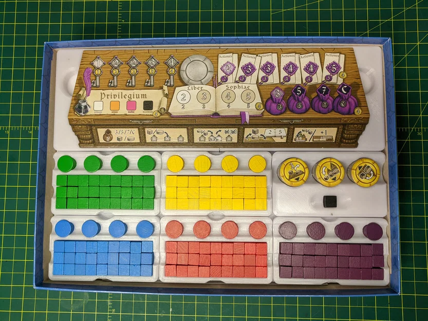 Hộp Đựng Đế Cờ Hansa Teutonica - Image 2