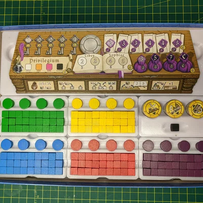 Hộp Đựng Đế Cờ Hansa Teutonica