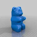Gấu Gummy Low Poly - Thumbnail 2