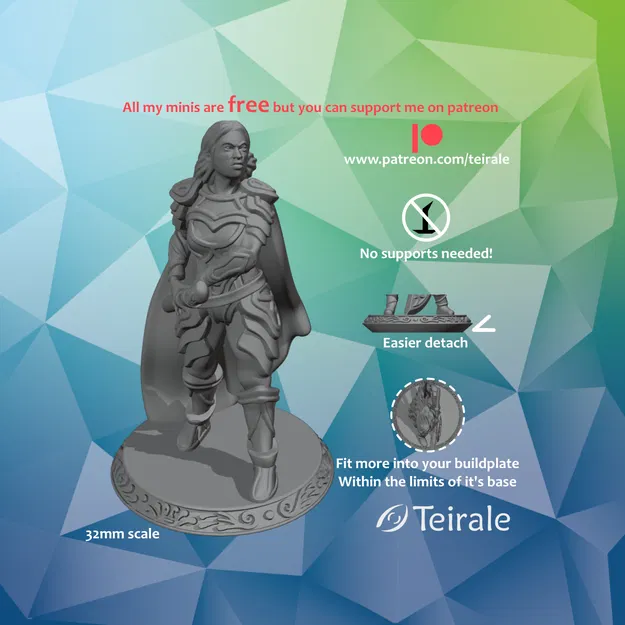 (20) Chiến Binh - Nữ - Không cần hỗ trợ - Image 1