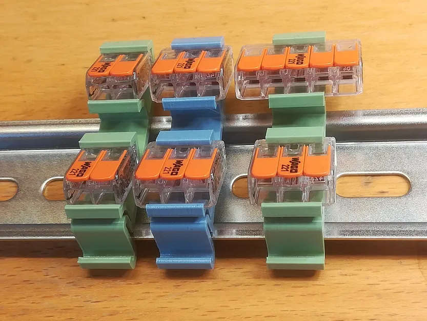 Giá đỡ thanh DIN WAGO 221 - Image 1