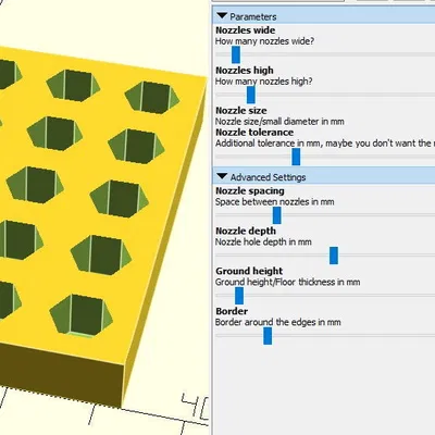 Giá Đỡ Đầu Phun Tham Số - Lưu trữ mọi đầu phun!
